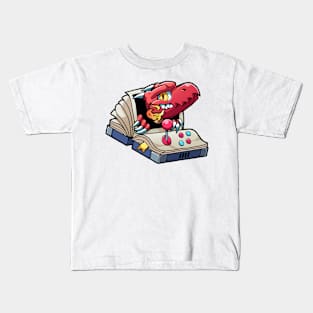 STICKER GAME DRAGON ARCADE Kids T-Shirt